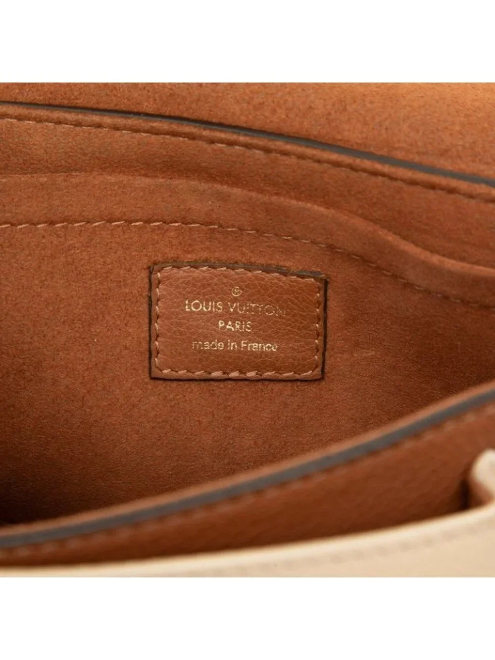 Louis Vuitton Lockme Tender Shoulder Bag Brown Calfskin